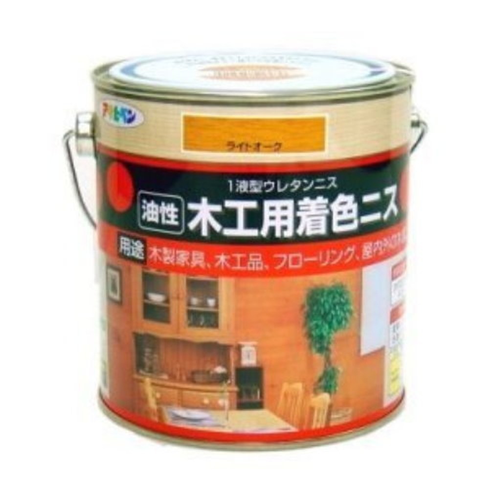 日本Asahipen 木器著色清漆金橡木0.7L｜地板油漆｜特力屋．特力屋線上購物