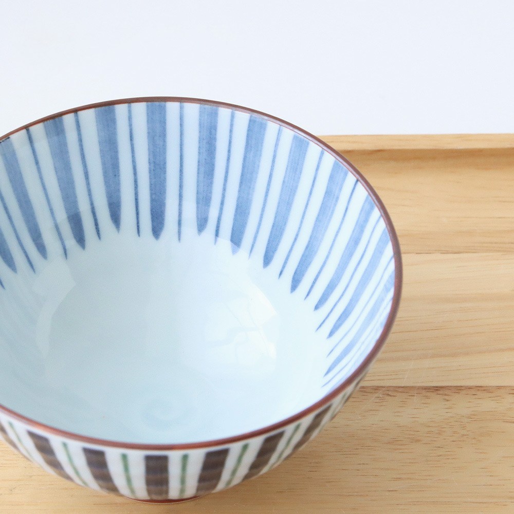 日本製深丸大平飯碗雙色十草｜廚房淨水｜特力屋．特力屋線上購物