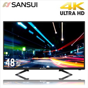 【SANSUI 山水】48型 4K UHD多媒體液晶顯示器（含視訊盒）