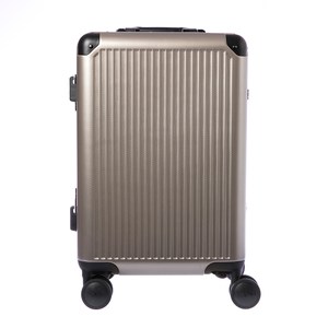 HOLA 萊森鋁框行李箱20吋 香檳色