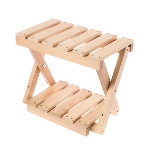 DIY材料包 桌上型松木雙層置物架