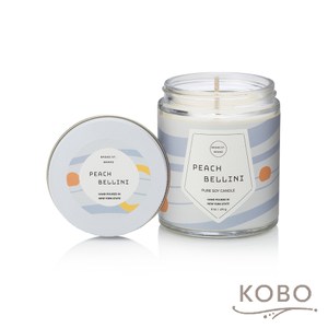 【KOBO】 美國大豆精油蠟燭-蜜桃貝里尼-170g/可燃燒35hr
