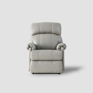 La-Z-Boy 559搖椅式雙電動牛皮休閒椅 灰