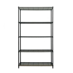 【dayneeds】荷重型 90x45x150公分 烤漆五層架 黑色