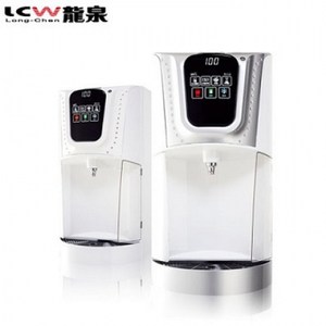 [特價]LCW 龍泉 LC-7571 桌上型冰溫熱水鑽飲水機7571-2AB 銀