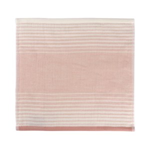 和風無撚紗布漸層小手巾 粉 24x24cm