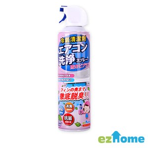 【EZhome】免水洗抗菌除臭冷氣清潔劑500ml-無味