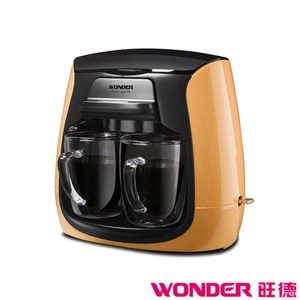 福利品 旺德雙層玻璃杯雙人咖啡機 WH-L03D