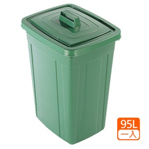 【綠地球】95L特大方型資源回收桶(一入)