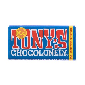 荷蘭Tony’s Chocolonely 黑巧克力70%180g