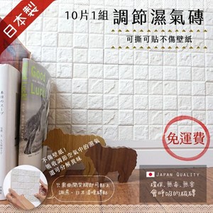 DIY馬賽克貼片 調節濕氣磚 吸附異味(10片/組)