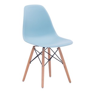 E-home EMS北歐經典造型餐椅-藍色