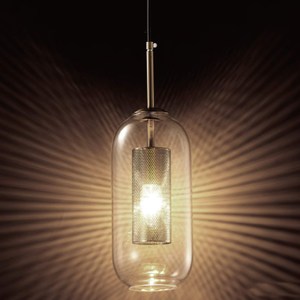 【PW居家燈飾】 玻璃金屬造型單吊燈 81592
