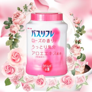日本和風美肌玫瑰入浴劑680g-2入組