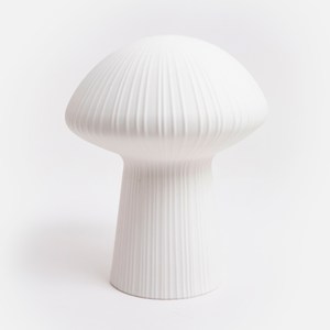 奧可利LED陶瓷擺飾17.5cm 蘑菇