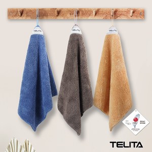 TELITA超細纖維抗菌防臭擦拭巾-六件組（每色二條）