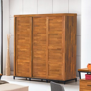 顛覆設計 工業風7×7尺木心板衣櫥