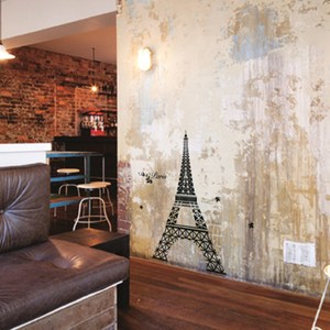 【Colors】WD-006 狂戀巴黎 藝術壁貼 櫥窗設計 創意壁貼