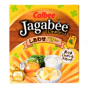 日本 加卡比薯條盒裝 幸福奶油 5袋入 Jagabee Calbee