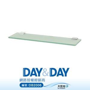 【DAY&DAY】10mm霧面強化玻璃/鏡子平台架(3507)