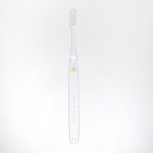 【日本製】MISOKA 軟毛款 頂級免沾牙膏牙刷(兒童/山吹色)