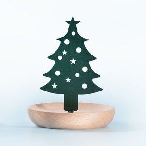 Fold & Plait｜星光燦爛-拓香木座 (聖誕樹)