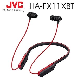JVC HA-FX11XBT 黑紅 藍芽無線 耳道式耳機