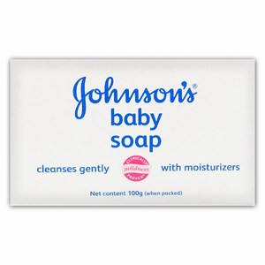 Johnson's 嬰兒潤膚香皂-原味(100g)*24