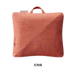 LOURDES 精巧型 mini Pro按摩抱枕 紅陶橘