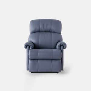 D-La-Z-Boy 559搖椅式雙電動線控牛皮休閒椅 藍