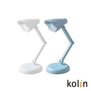 Kolin 歌林 LED折疊式檯燈(藍/白 隨機不挑色) KTL-DL