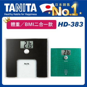 【Tanita】BMI電子體重計HD383f企鵝黑