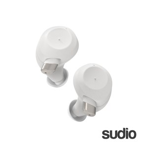 【Sudio】瑞典設計 真 無線藍牙耳機(Fem/ 白)