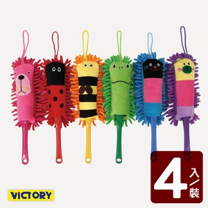 【VICTORY】雪尼爾造型除塵撢子(4入) #1032008