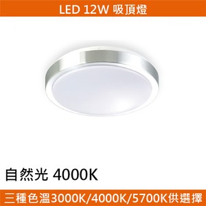 HONEY COMB LED 12W鋁框吸頂燈 自然光 T04934