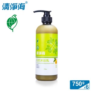 清淨海 檸檬系列環保沐浴乳 750g (6入組)