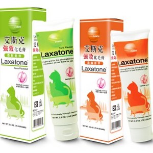 Laxatone 艾斯克化毛膏 麥芽口味X1+鮪魚口味X1