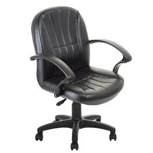 GXG 短背皮面 電腦椅TW-1011 E