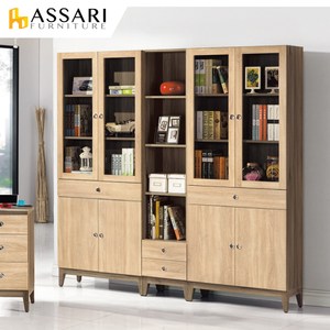 ASSARI-艾斯妮1.3尺開放書櫃(寬40x深32x高198cm)